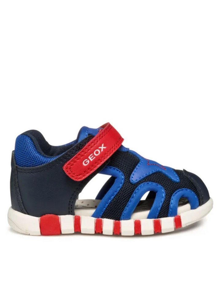 Geox Kids GEOX Sandale Iupidoo C4226 Kinder‑Sandale mit Respira™ Navy/Royal Sandale Für die ersten Schritte geeignet von Geox Kids