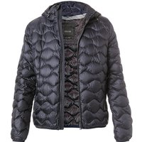 GEOX Herren Daunenjacke blau Mikrofaser unifarben von Geox