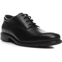GEOX Herren Derby Schwarz Glattleder von Geox
