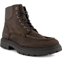 GEOX Herren Schnürboots braun Velours von Geox