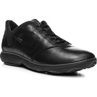 GEOX Herren Sneaker schwarz Glattleder von Geox