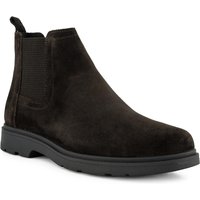 GEOX Herren Chelsea Boots braun Velours von Geox