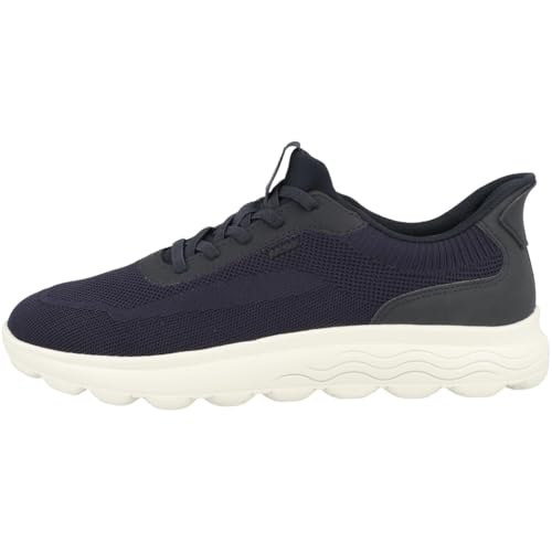 Geox Herren U SPHERICA Plus A Sneaker, Navy, 45 EU von Geox