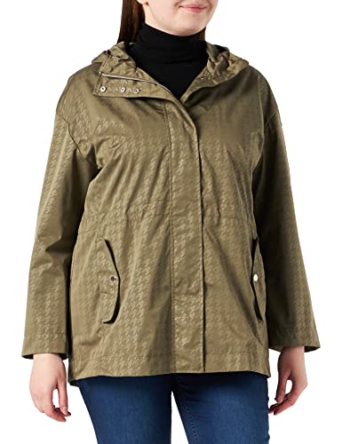 GEOX W FAVIOLA Damen Jacke, BURNT OLIVE, DE 40(Herstellergröße:46) von Geox