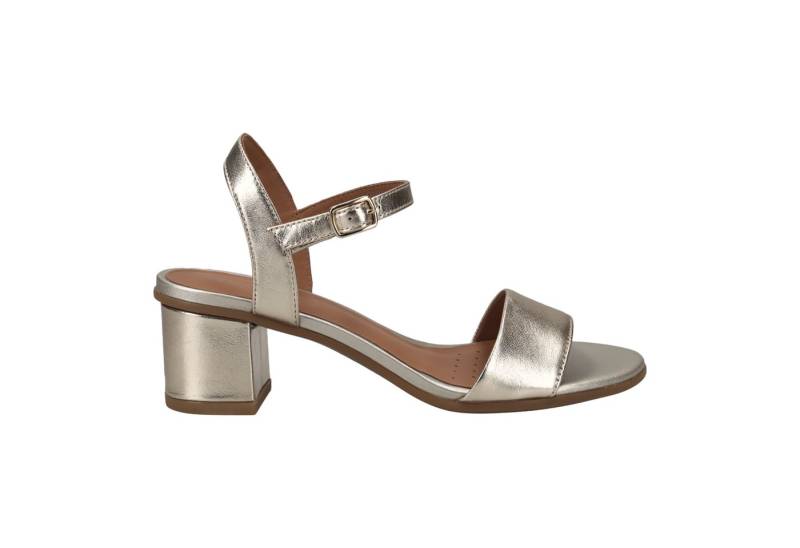 Geox GEOX AURELY, Sandaletten, Gold, Damen Sandalette von Geox