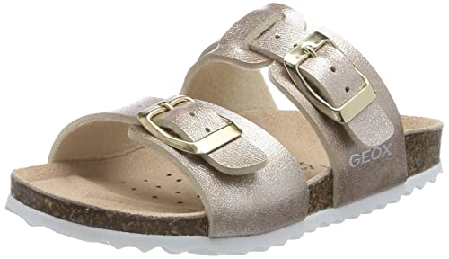 Geox Adriel Girls Sandal, Rose Gold Light, 26 EU von Geox