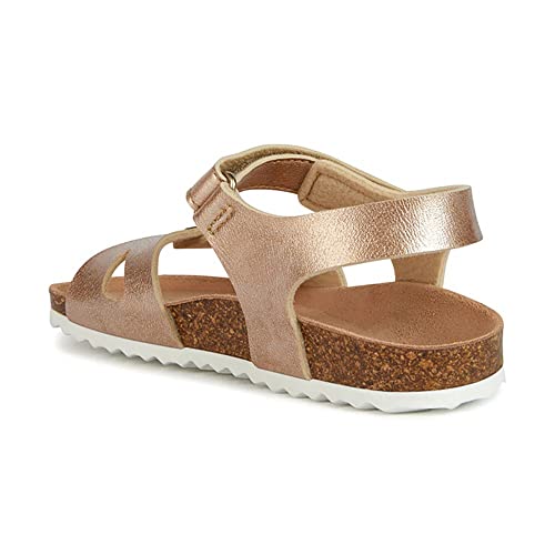 Geox Adriel Girls Sandal, Rose Gold Dark, 26 EU von Geox