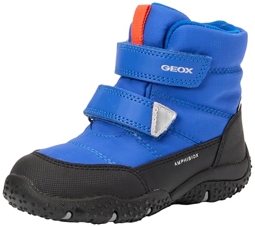 Geox B Baltic Boy B ABX B Snow Boot, ROYAL/ORANGE, 25 EU von Geox