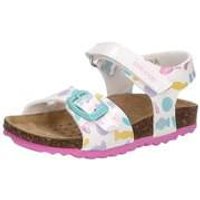 Geox B Chalki Girl Sandale Mädchen weiß|weiß|weiß von Geox