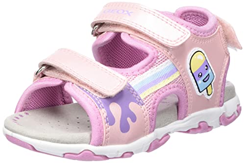 Geox B FLAFFEE Gir Sandal, Light PINK, 26 EU von Geox