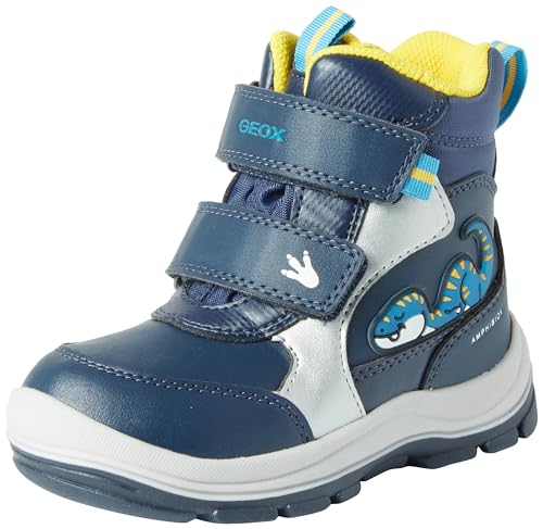 Geox B FLANFIL B ABX Ankle Boot, Navy/LT Blue, 25 EU von Geox