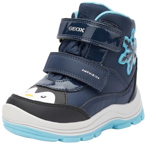 Geox B FLANFIL B ABX Ankle Boot, Navy/Turquoise, 25 EU von Geox