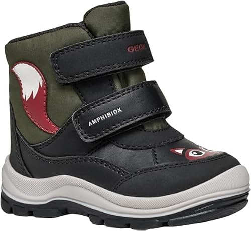 Geox B FLANFIL Boy B ABX Snow Boot, Navy/ROYAL, 25 EU von Geox