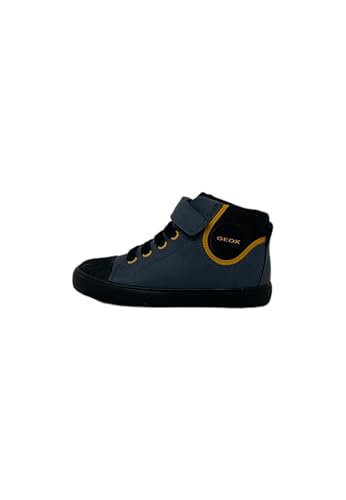 Geox B GISLI Boy B Sneaker, AVIO/Yellow, 24 EU von Geox