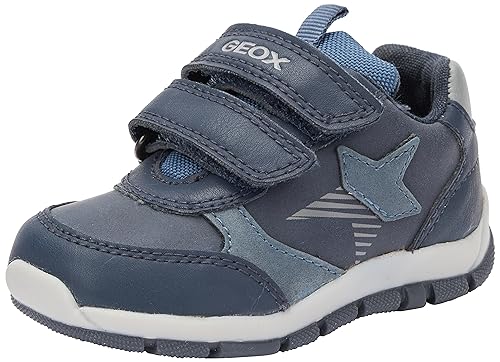 Geox B HEIRA Boy A Sneaker, Navy/AVIO, 21 EU von Geox