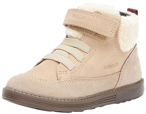 Geox B Hynde Boy WPF Ankle Boot, Sand, 26 EU von Geox