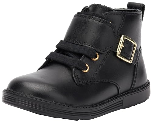 Geox B Hynde Girl Ankle Boot, Black, 26 EU von Geox