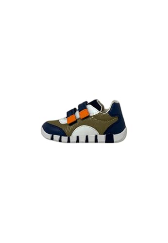 Geox B IUPIDOO Boy C Sneaker, Pistachio/Navy, 25 EU Geox B IUPIDOO Boy C Sneaker, Pistachio/Navy, 25 EU von Geox