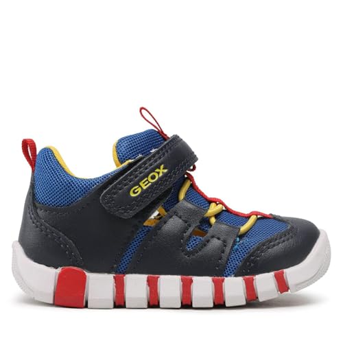 Geox B IUPIDOO Boy First Walker Shoe, Navy/ROYAL, 25 EU von Geox