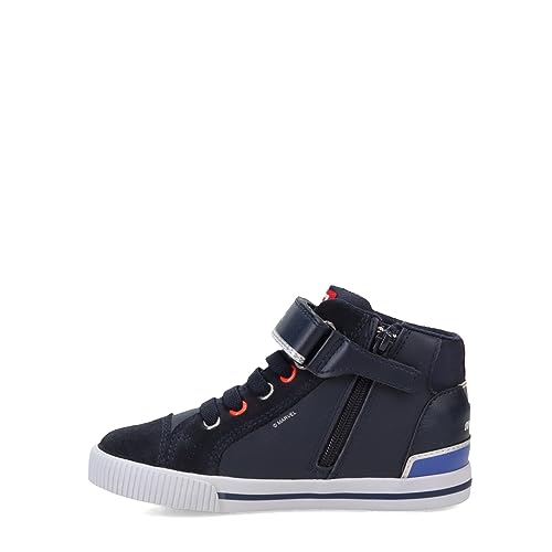 Geox B Kilwi Boy D Sneaker, Navy/ROYAL, 24 EU von Geox