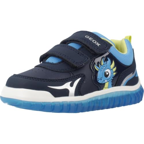 Geox B LIGHTYLOO Boy A Sneaker, Navy/Bluette, 26 EU Geox B LIGHTYLOO Boy A Sneaker, Navy/Bluette, 26 EU von Geox
