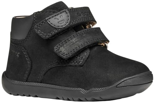 Geox B MACCHIA Boy First Walker Shoe, Black, 25 EU von Geox