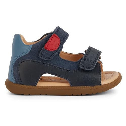 Geox B MACCHIA Boy Sandal, Navy/LT Blue, 25 EU von Geox