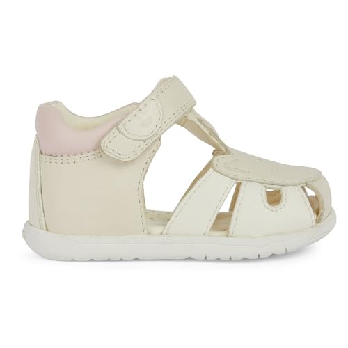 Geox B MACCHIA Gir Sandal, LT Ivory/LT Rose, 26 EU von Geox