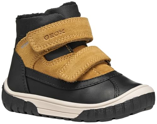 Geox B OMAR Boy WPF Ankle Boot, Black/DK Yellow, 27 EU Geox B OMAR Boy WPF Ankle Boot, Black/DK Yellow, 27 EU von Geox
