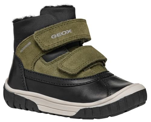 Geox B OMAR Boy WPF C Ankle Boot, Black/DK Green, 25 EU Geox B OMAR Boy WPF C Ankle Boot, Black/DK Green, 25 EU von Geox