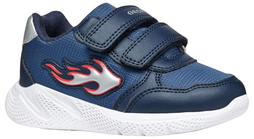 Geox B SPRINTYE Boy A Sneaker, blau, 25 EU von Geox