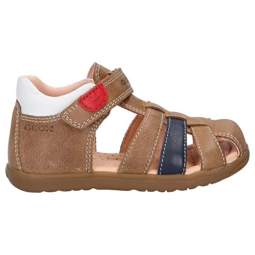 Geox Jungen B Sandal Macchia Boy Erste Schritte, Caramel, 24 EU von Geox