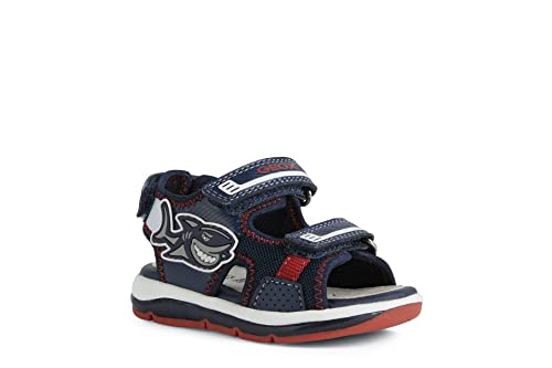 Geox B TODO Boy Sandal, Navy/RED, 20 EU von Geox