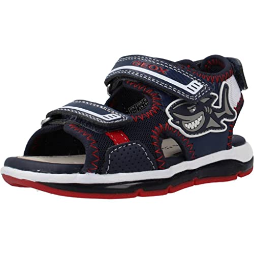 Geox B TODO Boy Sandal, Navy/RED, 26 EU von Geox