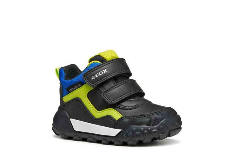 Geox B TREKKYUP BOY B ABX Winterboots Klettschuh mit Warmfutter, Größenschablone zum Download von Geox