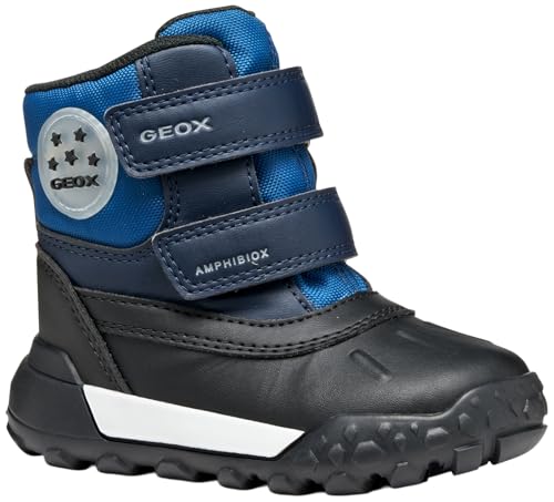 Geox B TREKKYUP Boy B ABX Ankle Boot, Navy/Jeans, 27 EU von Geox