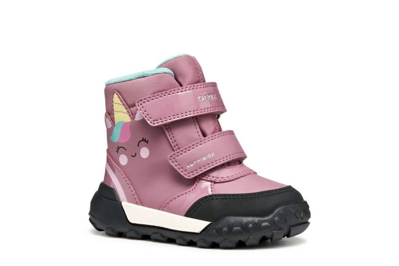 Geox B TREKKYUP GIRL B AB Winterboots Winterstiefel mit Warmfutter, Größenschablone zum Download von Geox