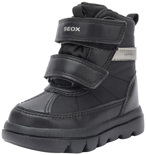 Geox B WILLABOOM Boy B AB Ankle Boot, Black, 21 EU von Geox