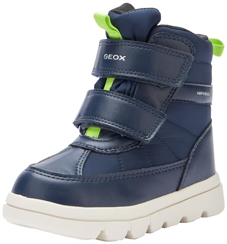 Geox B WILLABOOM Boy B AB Ankle Boot, Navy/Lime, 25 EU Geox B WILLABOOM Boy B AB Ankle Boot, Navy/Lime, 25 EU von Geox