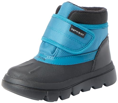 Geox B WILLABOOM Boy B AB Ankle Boot, Petrol/Blue, 23 EU von Geox