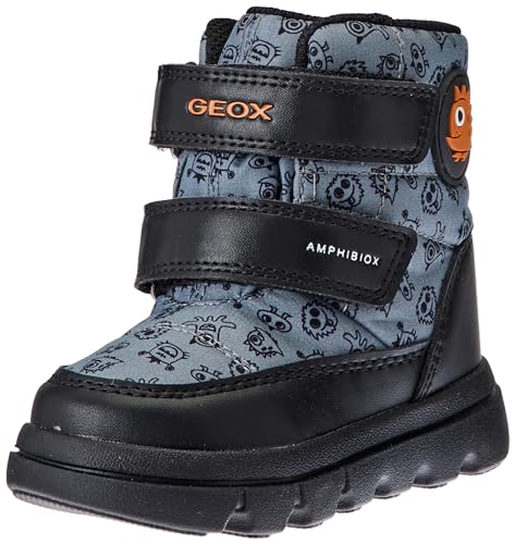 Geox B WILLABOOM Boy B AB Ankle Boot, SAGE/ORANGE von Geox