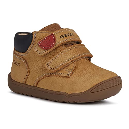 Geox Baby - Jungen B Macchia Boy Erste Schritte, Biscuit, 20 EU von Geox