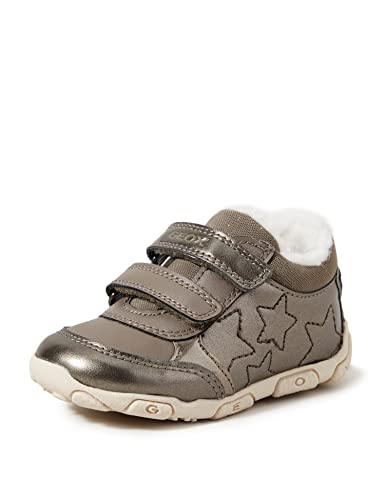 Geox Baby Girl B BALU' GIRL A FIRST STEPS SMOKE GREY_18 EU von Geox