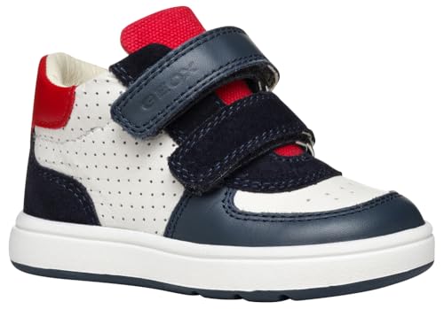 Geox Baby-Jungen B BIGLIA Boy A Sneaker, White/Navy, 20 EU Geox Baby-Jungen B BIGLIA Boy A Sneaker, White/Navy, 20 EU von Geox