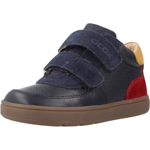 Geox Baby-Jungen B BIGLIA Boy First Walker Shoe, Navy/RED, 21 EU von Geox