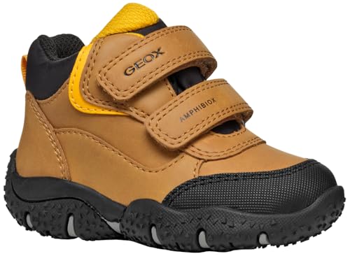 Geox Baby - Jungen B Baltic Boy ABX Sneaker, Braun, 21 EU Geox Baby - Jungen B Baltic Boy ABX Sneaker, Braun, 21 EU von Geox