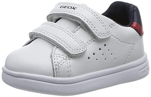 Geox Baby-Jungen B DJROCK Boy Sneaker, White/DK Navy, 20 EU von Geox