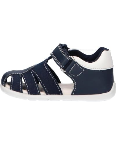 Geox Baby-Jungen B ELTHAN Boy C Sandal, Navy/White, 20 EU von Geox