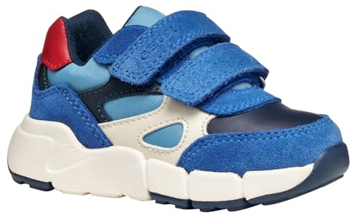 Geox Baby-Jungen B FLEXYPER MINI Boy Sneaker, ROYAL/RED, 20 EU von Geox