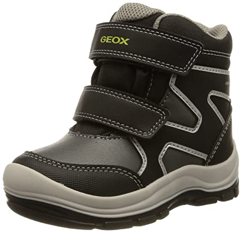 Geox Baby Jungen B Flanfil Boy B Abx Stiefeletten,20 EU,Black Grey von Geox